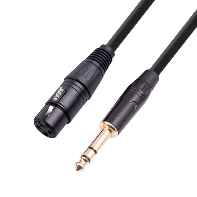 6,35mm 1/4 TRS Stecker zu XLR 3-polige Buchse Mikrofonkabel, 1m, 1,8m, 3m, 5m, 10m