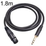 6,35mm 1/4 TRS Stecker zu XLR 3-polige Buchse Mikrofonkabel, 1m, 1,8m, 3m, 5m, 10m