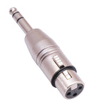 LZ1179 6,35mm 1/4 TRS Stecker zu XLR 3-polige Buchse Adapter, LZ1179