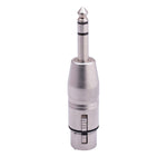 LZ1179 6,35mm 1/4 TRS Stecker zu XLR 3-polige Buchse Adapter, LZ1179