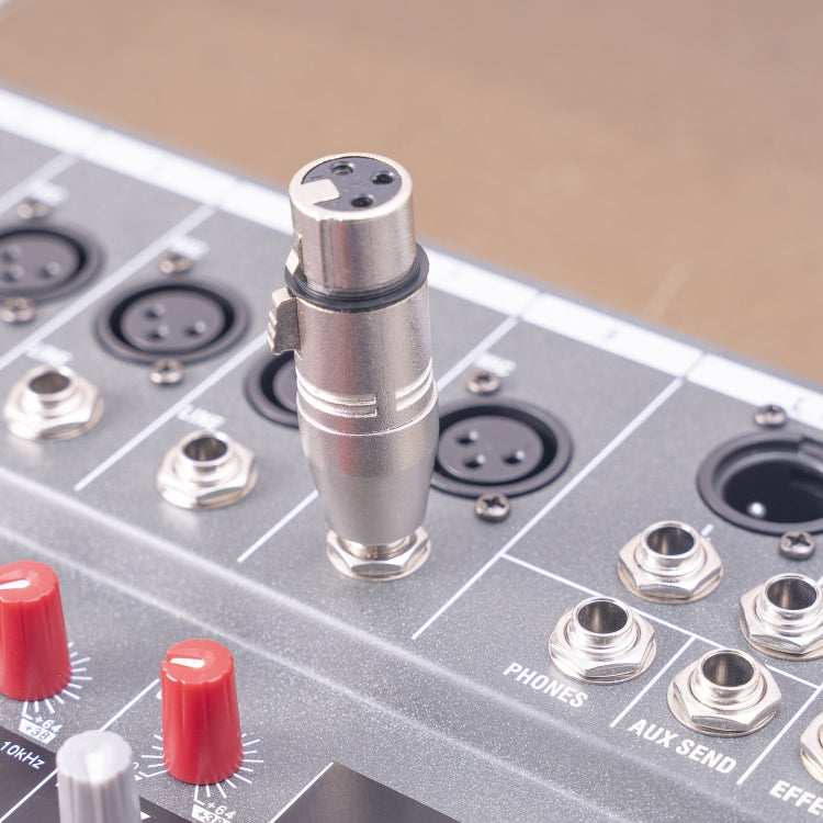 LZ1179 6,35mm 1/4 TRS Stecker zu XLR 3-polige Buchse Adapter, LZ1179