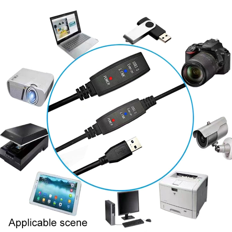 USB 3.0 Stecker auf Buchse Super Speed Verlängerungskabel, 5 m, 10 m
