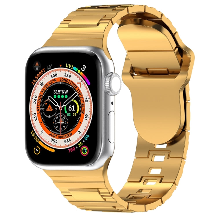 Eckige Schnalle Rüstungsstil Silikonarmband, für Apple Watch 42mm, für Apple Watch 38mm, für Apple Watch Ultra 2 49mm