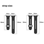 Eckige Schnalle Rüstungsstil Silikonarmband, für Apple Watch 42mm, für Apple Watch 38mm, für Apple Watch Ultra 2 49mm
