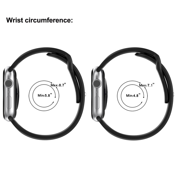 Eckige Schnalle Rüstungsstil Silikonarmband, für Apple Watch 42mm, für Apple Watch 38mm, für Apple Watch Ultra 2 49mm