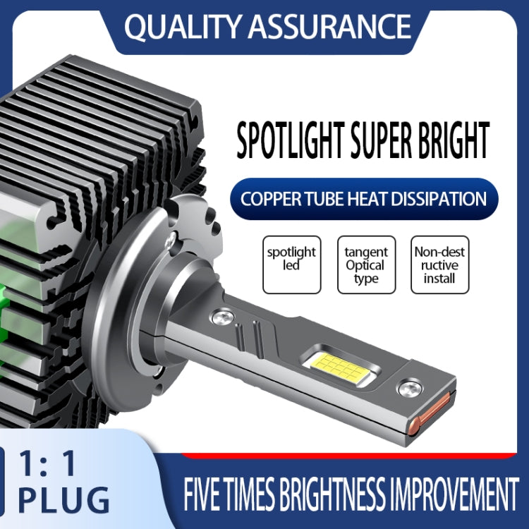 P15 1 Pair D4S / D4R DC10-32V / 35W / 6000K / 4000LM IP68 Waterproof Car LED Headlight, D4S / D4R