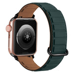 Umgedrehtes magnetisches Silikon-Uhrenarmband mit Schnalle, für Apple Watch Series 8 45mm, für Apple Watch SE 2022 40mm, für Apple Watch SE 2022 44mm