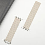 Magnetisches Silikon-Uhrenarmband mit umgekehrter Schnalle, für Apple Watch 38 mm