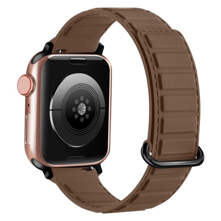 Reverse Buckle Magnetic Silicone Watch Band, For Apple Watch Series 2 42mm, For Apple Watch Series 2 38mm, For Apple Watch 42mm