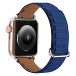 Magnetisches Silikon-Uhrenarmband mit umgekehrter Schnalle, für Apple Watch Series 10 46mm, für Apple Watch Series 10 42mm, für Apple Watch SE 2023 44mm