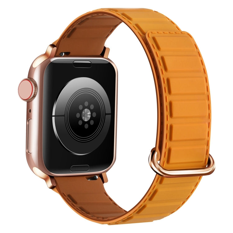 Magnetisches Silikon-Uhrenarmband mit umgekehrter Schnalle, für Apple Watch Series 10 46mm, für Apple Watch Series 10 42mm, für Apple Watch SE 2023 44mm