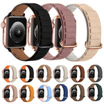 Reverse Buckle Magnetic Silicone Watch Band, For Apple Watch Series 9 41mm, For Apple Watch Ultra 49mm, For Apple Watch Series 8 41mm