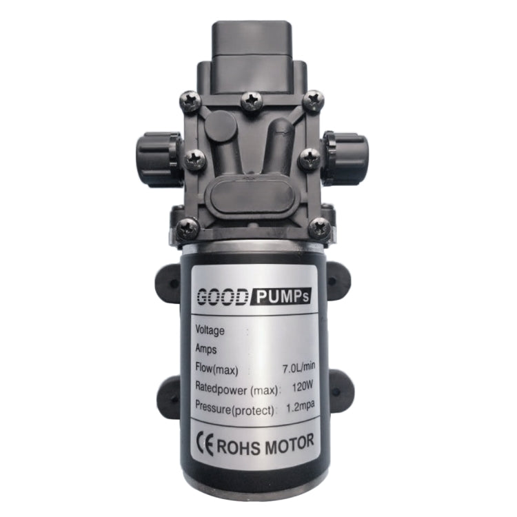 DC Intelligente Membranpumpe, Anti-Epidemie-Desinfektion, automatisches Sprühen, Hochdruckpumpe, beidseitig Gewinde, positive Pumpe, 12V 120W, 24V 120W, 18V 120W, 48V 120W