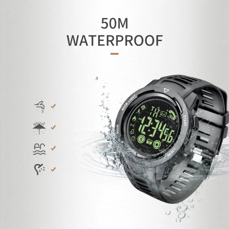 SPOVAN PR3 Wasserdichte Bluetooth-Smartwatch für Outdoor-Sportarten