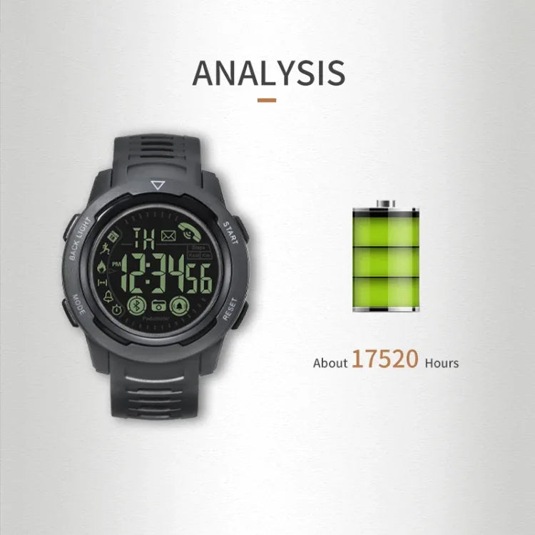 SPOVAN PR3 Wasserdichte Bluetooth-Smartwatch für Outdoor-Sportarten
