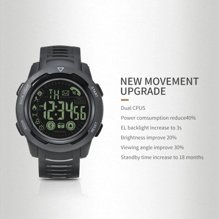 SPOVAN PR3 Wasserdichte Bluetooth-Smartwatch für Outdoor-Sportarten