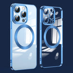 Lens Protector MagSafe Electroplated Phone Case, For iPhone 15 Pro Max, For iPhone 15 Pro, For iPhone 15 Plus, For iPhone 15