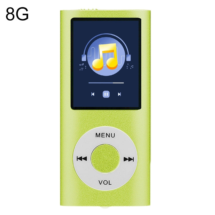 1,8 Zoll TFT Bildschirm Metall MP4 Player, Mit 8G TF Karte + Kopfhörer + Kabel, Mit 16G TF Karte + Kopfhörer + Kabel, Mit Kopfhörer + Kabel