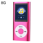 1,8 Zoll TFT Bildschirm Metall MP4 Player, Mit 8G TF Karte + Kopfhörer + Kabel, Mit 16G TF Karte + Kopfhörer + Kabel, Mit Kopfhörer + Kabel