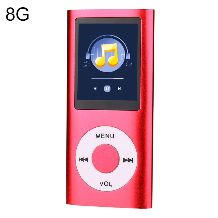 1,8 Zoll TFT Bildschirm Metall MP4 Player, Mit 8G TF Karte + Kopfhörer + Kabel, Mit 16G TF Karte + Kopfhörer + Kabel, Mit Kopfhörer + Kabel