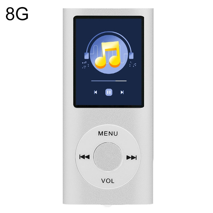 1,8 Zoll TFT Bildschirm Metall MP4 Player, Mit 8G TF Karte + Kopfhörer + Kabel, Mit 16G TF Karte + Kopfhörer + Kabel, Mit Kopfhörer + Kabel