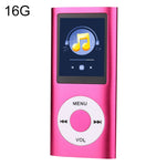1,8 Zoll TFT Bildschirm Metall MP4 Player, Mit 8G TF Karte + Kopfhörer + Kabel, Mit 16G TF Karte + Kopfhörer + Kabel, Mit Kopfhörer + Kabel