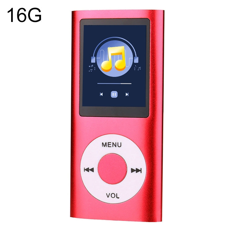 1,8 Zoll TFT Bildschirm Metall MP4 Player, Mit 8G TF Karte + Kopfhörer + Kabel, Mit 16G TF Karte + Kopfhörer + Kabel, Mit Kopfhörer + Kabel