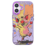 Animal Pattern Ölgemälde-Serie PC + TPU Handyhülle, für iPhone Air