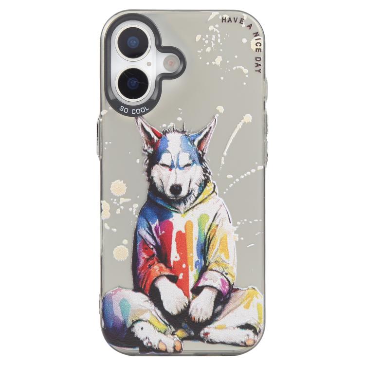 Animal Pattern Ölgemälde-Serie PC + TPU Handyhülle, für iPhone Air