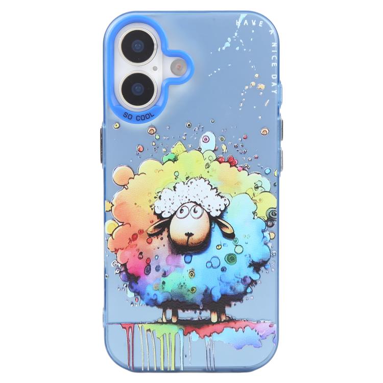 Animal Pattern Ölgemälde-Serie PC + TPU Handyhülle, für iPhone Air