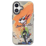 Animal Pattern Oil Painting Series PC + TPU Phone Case, For iPhone 17