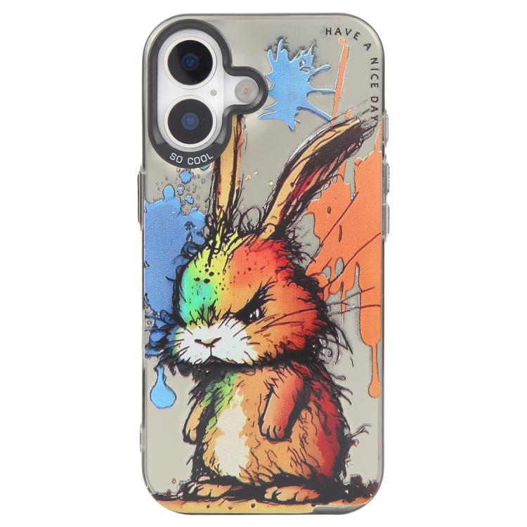 Animal Pattern Ölgemälde-Serie PC + TPU Handyhülle, für iPhone Air
