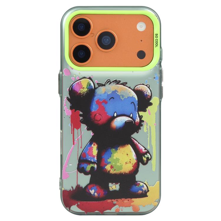 Handyhülle der Serie „Tiermuster Ölgemälde“ aus PC + TPU, für iPhone 17 Pro Max