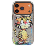 Handyhülle der Serie „Tiermuster Ölgemälde“ aus PC + TPU, für iPhone 17 Pro Max