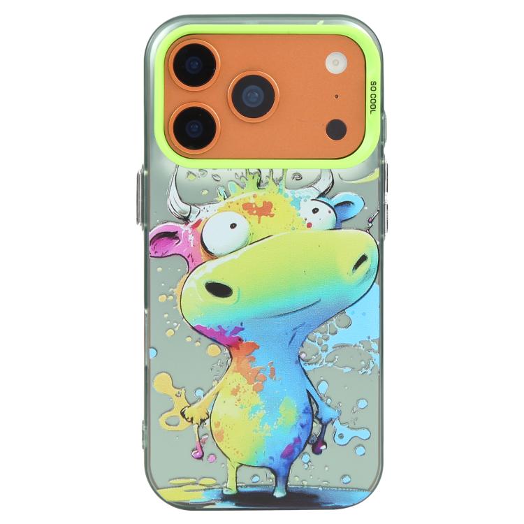 Handyhülle der Serie „Tiermuster Ölgemälde“ aus PC + TPU, für iPhone 17 Pro Max