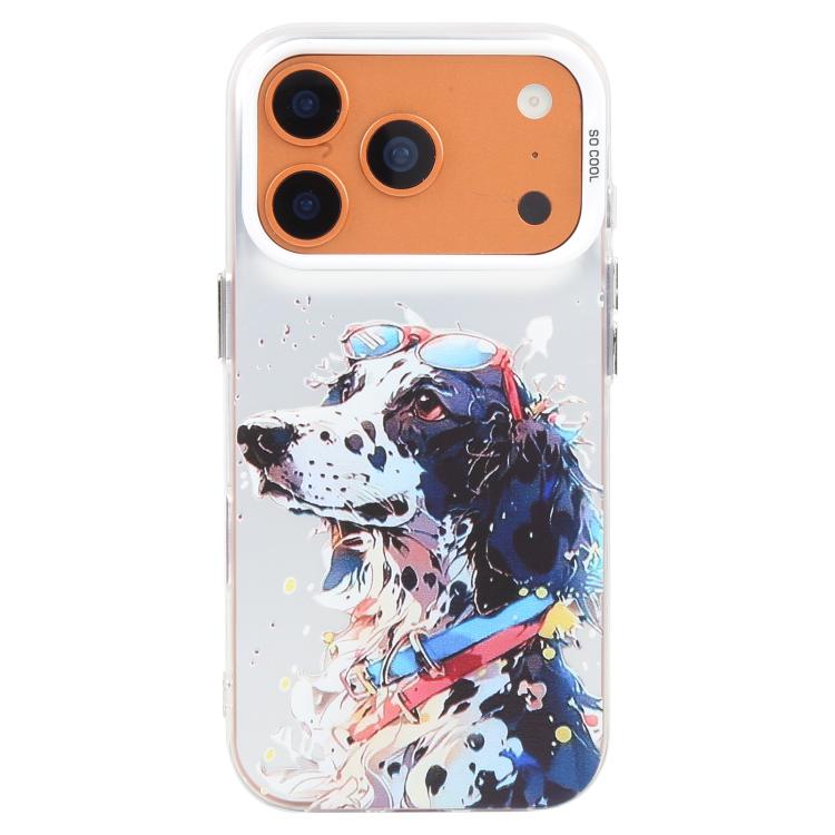 Handyhülle der Serie „Tiermuster Ölgemälde“ aus PC + TPU, für iPhone 17 Pro Max