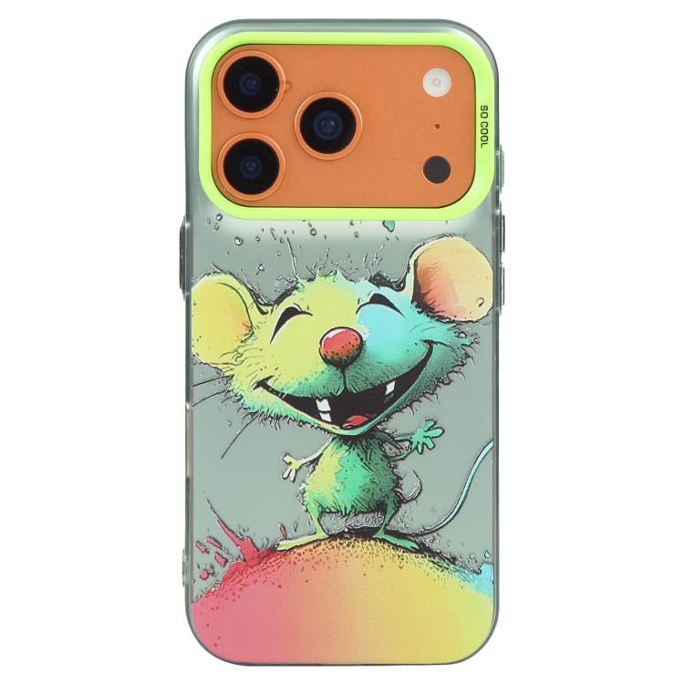 Handyhülle der Serie „Tiermuster Ölgemälde“ aus PC + TPU, für iPhone 17 Pro Max
