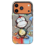 Handyhülle der Serie „Tiermuster Ölgemälde“ aus PC + TPU, für iPhone 17 Pro Max