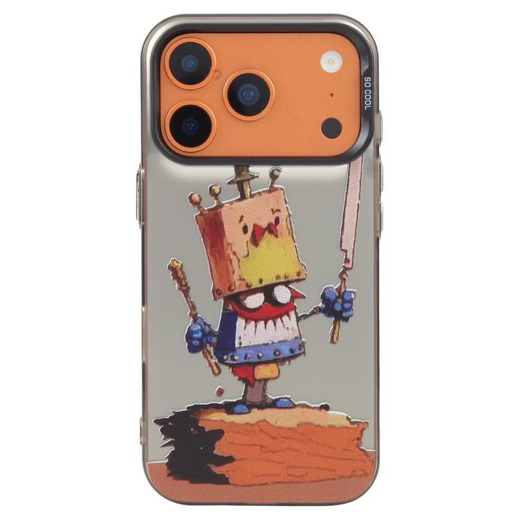 Handyhülle der Serie „Tiermuster Ölgemälde“ aus PC + TPU, für iPhone 17 Pro Max