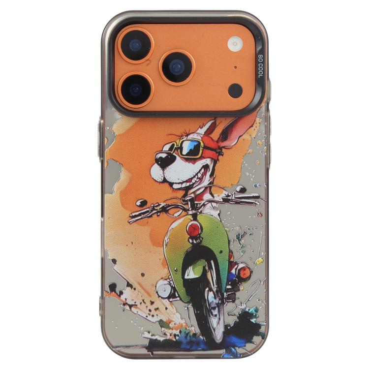 Handyhülle der Serie „Tiermuster Ölgemälde“ aus PC + TPU, für iPhone 17 Pro Max