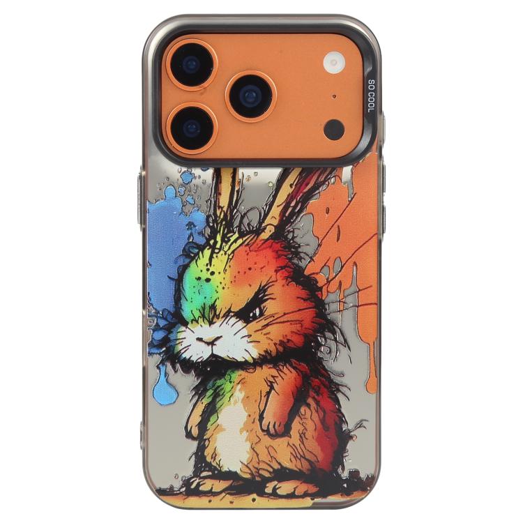 Handyhülle der Serie „Tiermuster Ölgemälde“ aus PC + TPU, für iPhone 17 Pro Max