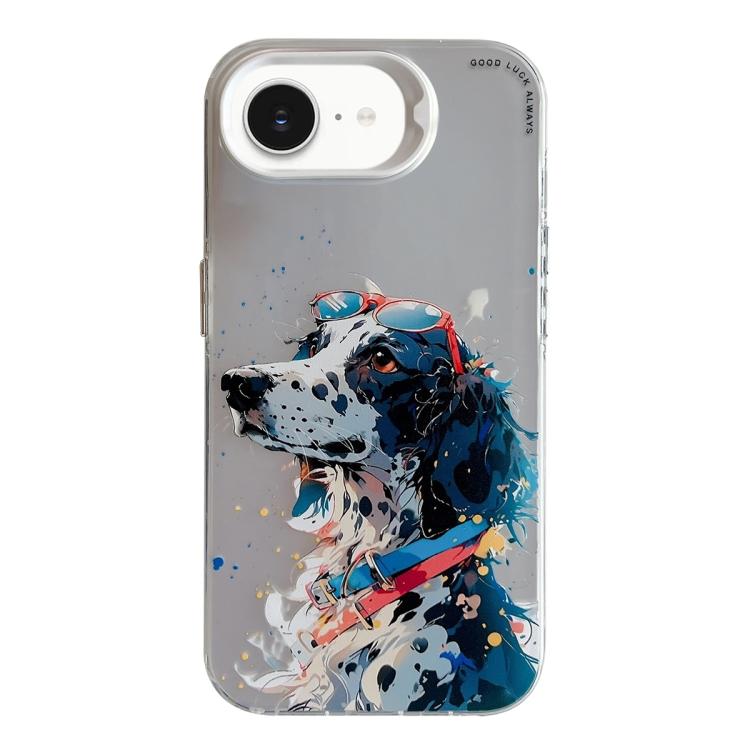Handyhülle der Serie „Tiermuster Ölgemälde“ aus PC + TPU, für iPhone 17 Pro Max