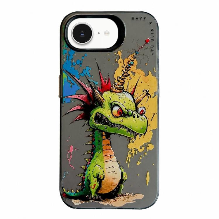 Handyhülle der Serie „Tiermuster Ölgemälde“ aus PC + TPU, für iPhone 17 Pro Max