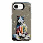 Handyhülle der Serie „Tiermuster Ölgemälde“ aus PC + TPU, für iPhone 17 Pro Max