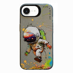 Handyhülle der Serie „Tiermuster Ölgemälde“ aus PC + TPU, für iPhone 17 Pro Max