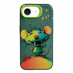 Handyhülle der Serie „Tiermuster Ölgemälde“ aus PC + TPU, für iPhone 17 Pro Max