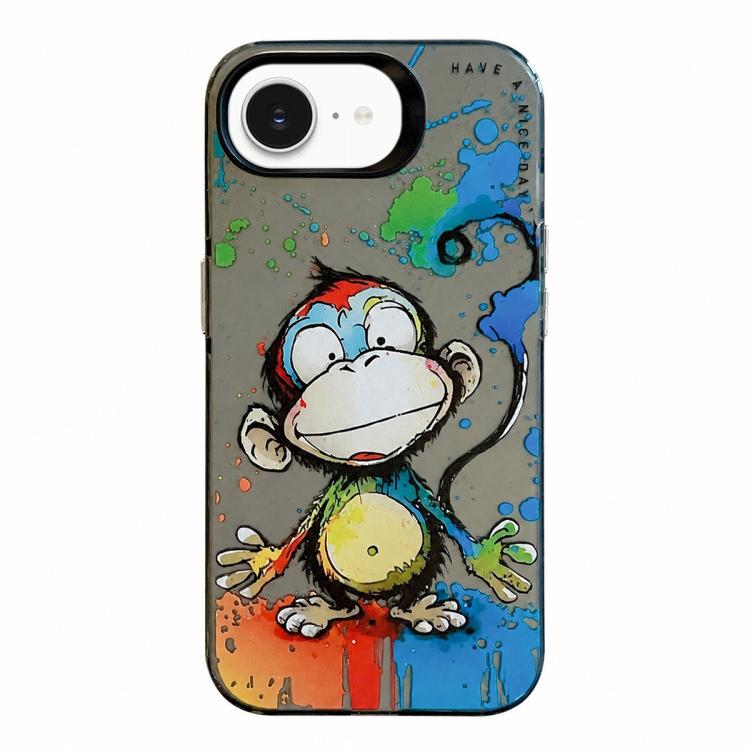 Handyhülle der Serie „Tiermuster Ölgemälde“ aus PC + TPU, für iPhone 17 Pro Max
