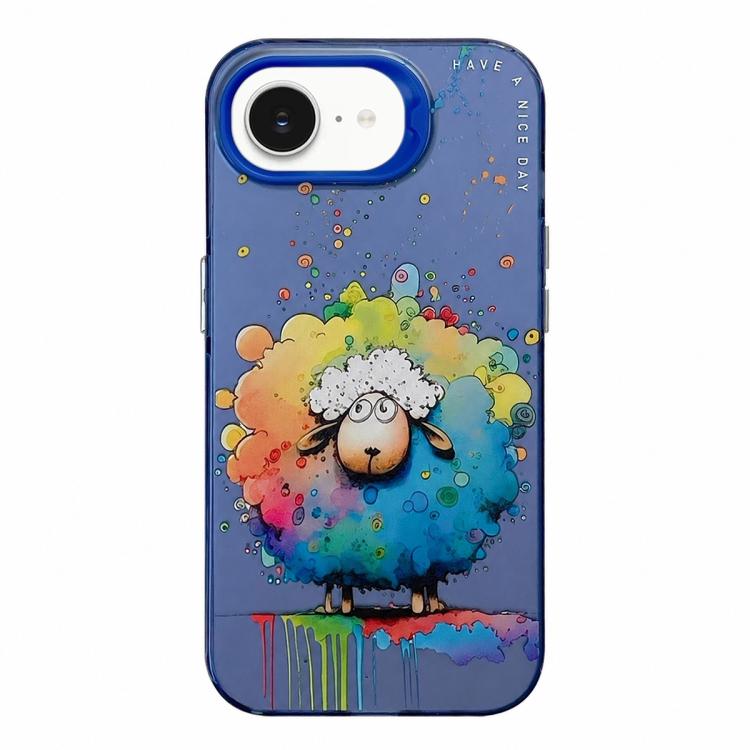 Handyhülle der Serie „Tiermuster Ölgemälde“ aus PC + TPU, für iPhone 17 Pro Max
