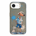 Handyhülle der Serie „Tiermuster Ölgemälde“ aus PC + TPU, für iPhone 17 Pro Max