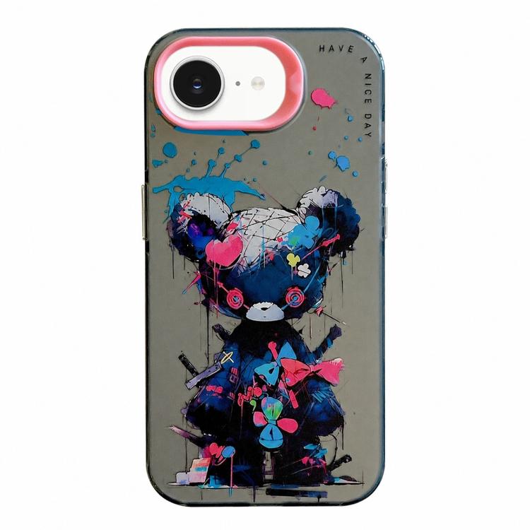 Handyhülle der Serie „Tiermuster Ölgemälde“ aus PC + TPU, für iPhone 17 Pro Max